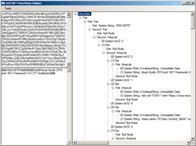 ASP.NET ViewState Helper: ViewState Decoding ASP.NET ViewState Helper: ViewState Decoding