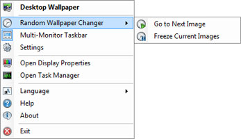 DisplayFusion Context Menu - Random Wallpaper