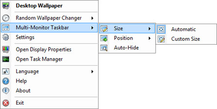 Taskbar Size
