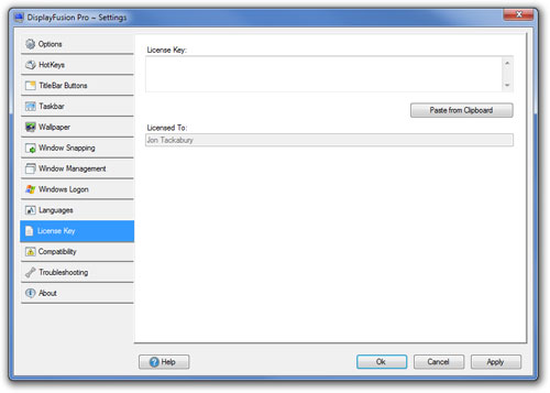 License Key