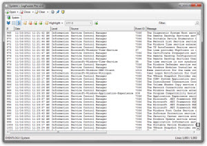 LogFusion: Local Event Log