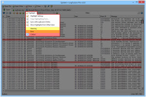 Highlighting Menu with Online Sync