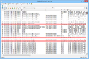 LogFusion: Event Log Highlighting