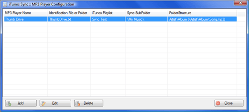 iTunes Sync iTunes Sync
