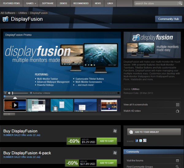 binary fortress software displayfusion