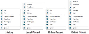 Clipboard Manager Context Menu Clipboard Manager Context Menu