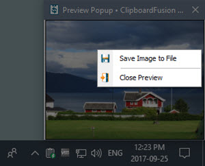 Preview Popup Context Menu Preview Popup Context Menu