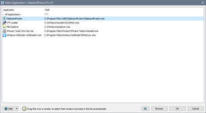 Select Application Select Application