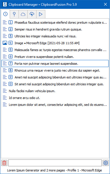 Clipboard Manager Clipboard Manager