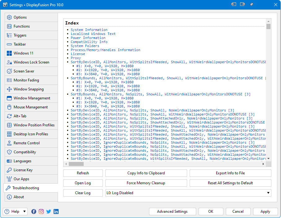 Laptop screen display blur script code, compiler, encode, debug