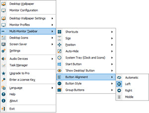 Taskbar Button Alignment Taskbar Button Alignment