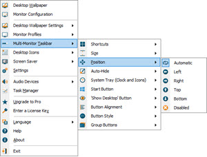 Taskbar Position Taskbar Position