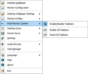 Multi-Monitor Taskbar Multi-Monitor Taskbar