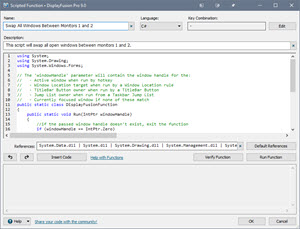 Edit Scripted Function Edit Scripted Function