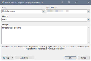 Submit Support Request Submit Support Request