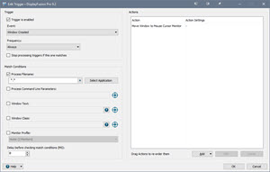 Editing a Trigger Rule Editing a Trigger Rule