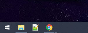 "Pinned" shortcuts on the DisplayFusion Taskbar "Pinned" shortcuts on the DisplayFusion Taskbar