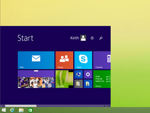 Windows 8 Tweak: Mini Start Screen Windows 8 Tweak: Mini Start Screen