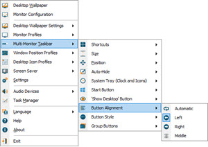 Taskbar Button Alignment Taskbar Button Alignment