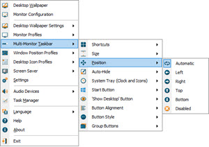Taskbar Position Taskbar Position