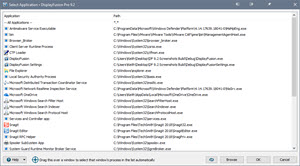 Select Application Select Application