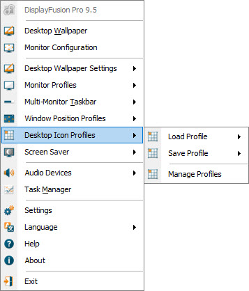 Desktop Icon Profiles Desktop Icon Profiles
