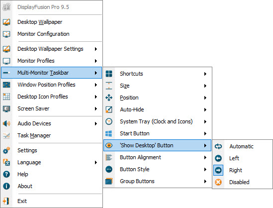 'Show Desktop' Button 'Show Desktop' Button