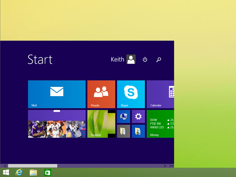 Windows 8 Tweak: Mini Start Screen