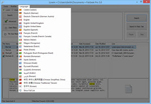 Languages Menu Languages Menu