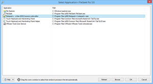 Select Application Select Application