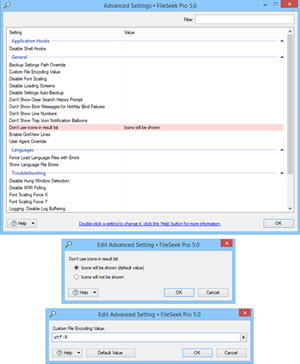 Advanced Settings Advanced Settings