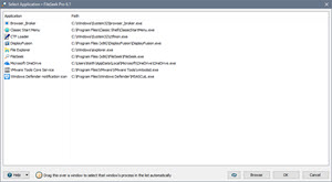 Select Application Select Application