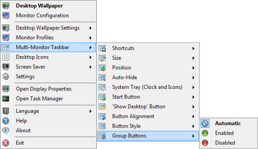 Group Buttons