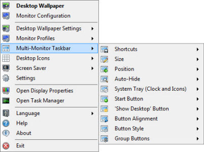 Multi-Monitor Taskbar