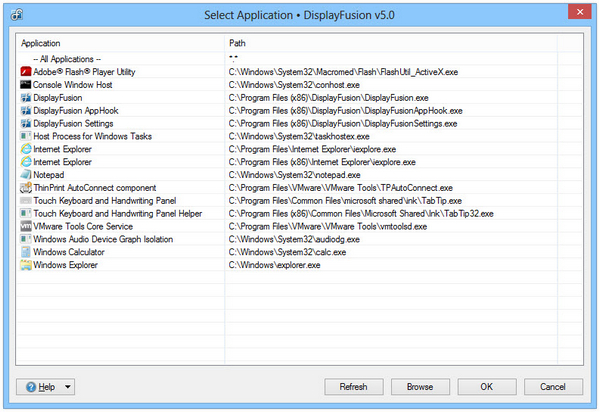 Select Application