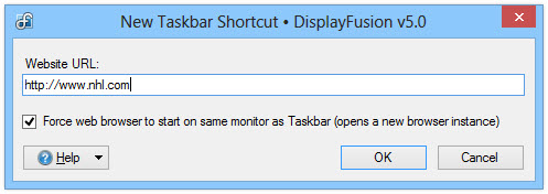 Edit Website Shortcut