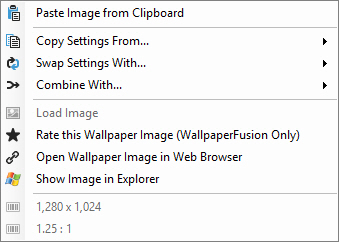 Monitor Right-Click Context Menu Monitor Right-Click Context Menu