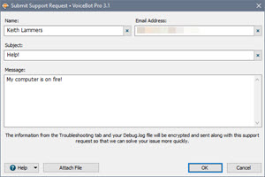 Submit Support Request Submit Support Request