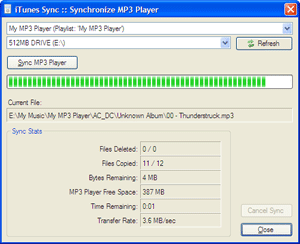 iTunes Sync